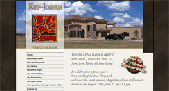 Desktop Screenshot of kj-vineyards.com